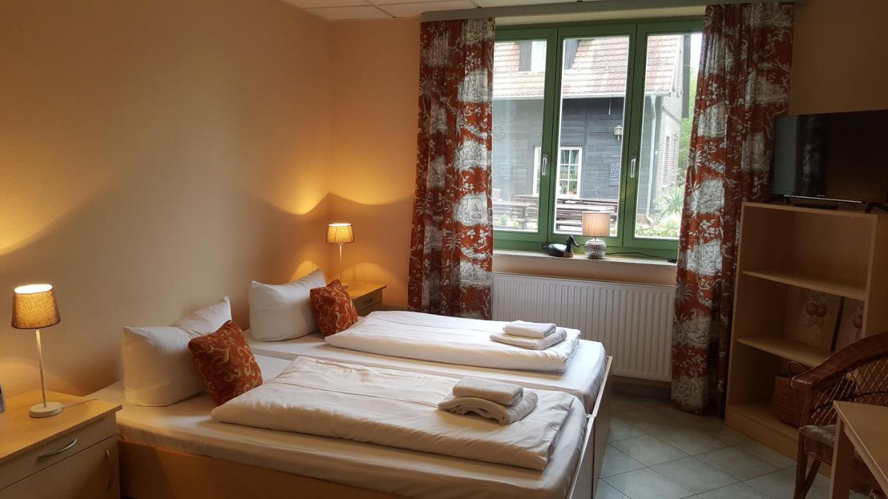 "Spreehof" Apartmenthaus In Lehde Lübbenau Extérieur photo