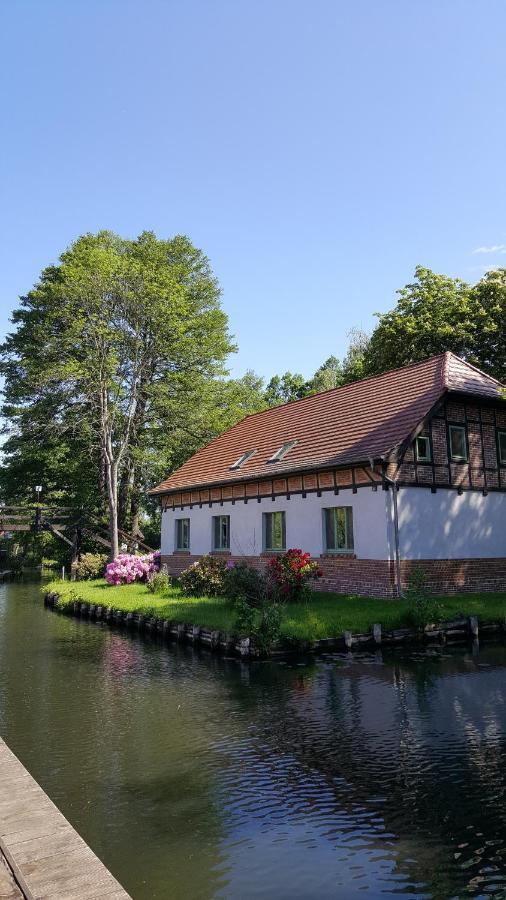 "Spreehof" Apartmenthaus In Lehde Lübbenau Extérieur photo